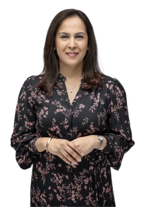 Clinician staff member working at TPTC, standing posing for a professional picture wearing a professional outfit.