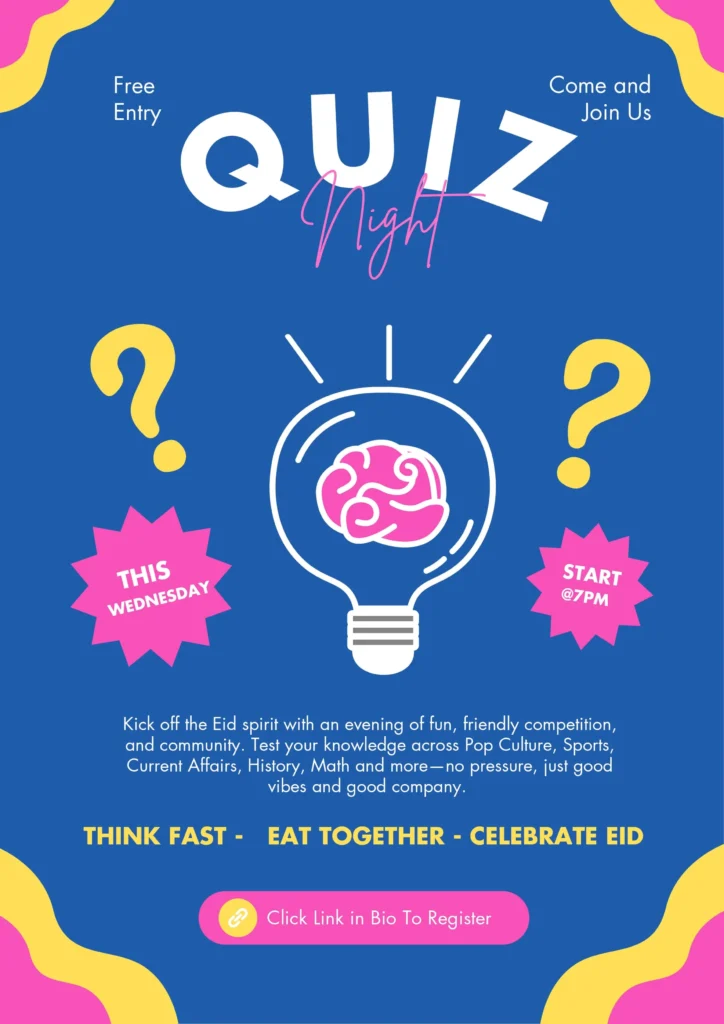 Quiz night event